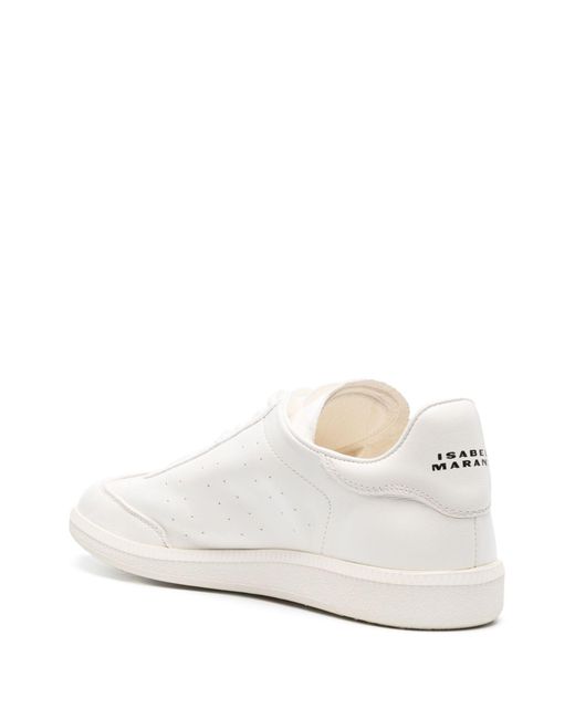 Isabel Marant White Kaycee Leather Sneakers