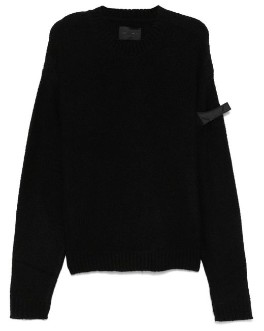 HELIOT EMIL Black Inviola Sweater for men