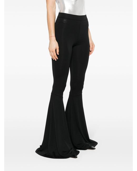 ANDAMANE Black peggy Flared Trousers