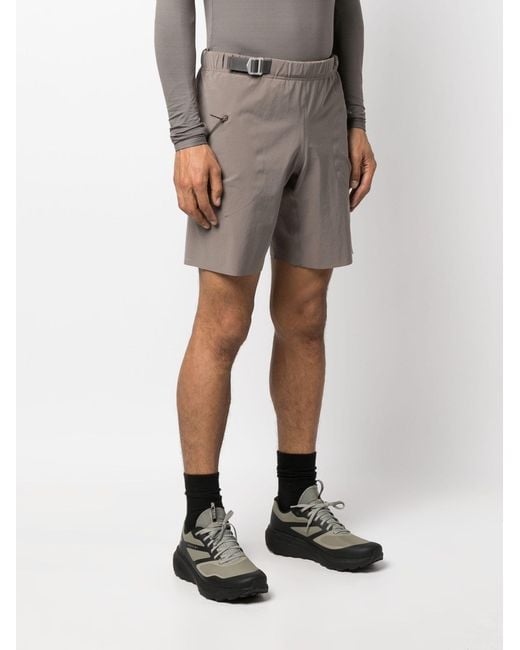 Satisfy Gray Peaceshell Climbing Shorts for men