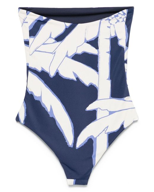 Johanna Ortiz Blue Alta Mar Swimsuit
