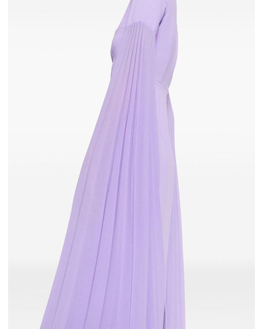 Solace London Purple Grace Maxi Dress