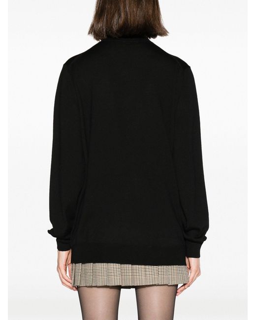 Miu Miu Black Cashmere Turtleneck Sweater