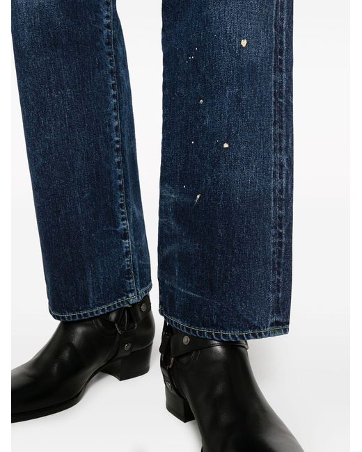 Visvim Blue Social Sculpture 00 Straight-leg Jeans for men