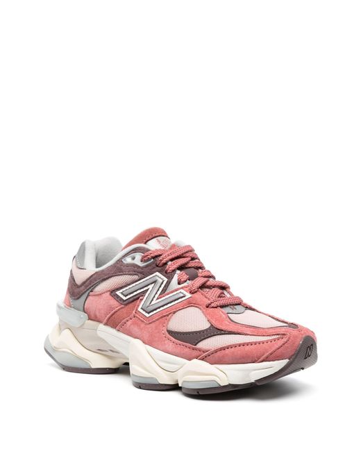 New Balance 9060 Low-top Sneakers in Pink | Lyst