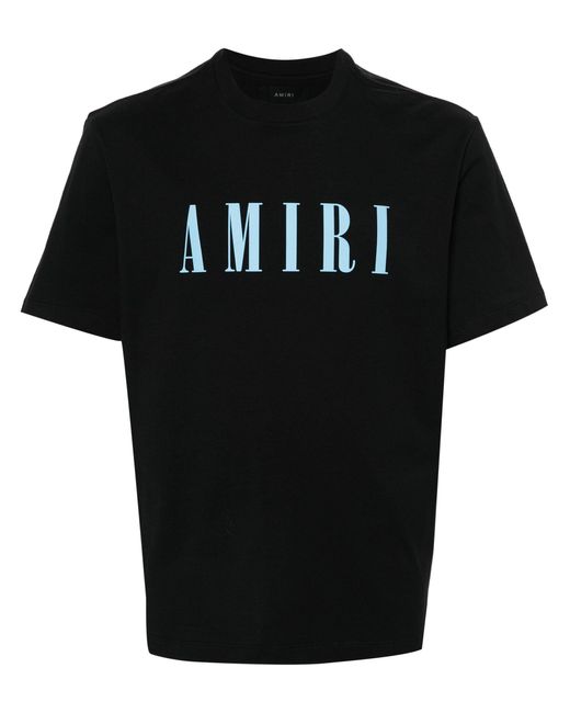 Amiri Black Logo T-shirt for men