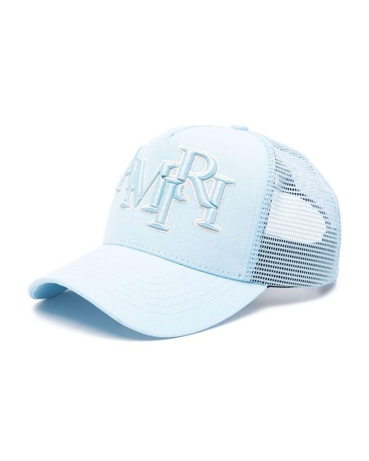 Amiri Blue Logo-embroidered Baseball Cap - Men's - Lyocell/polyester/cotton for men