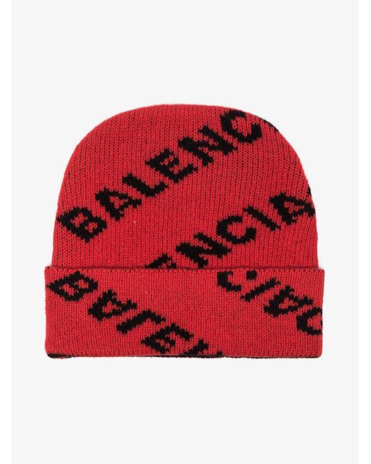 Balenciaga hat red deals