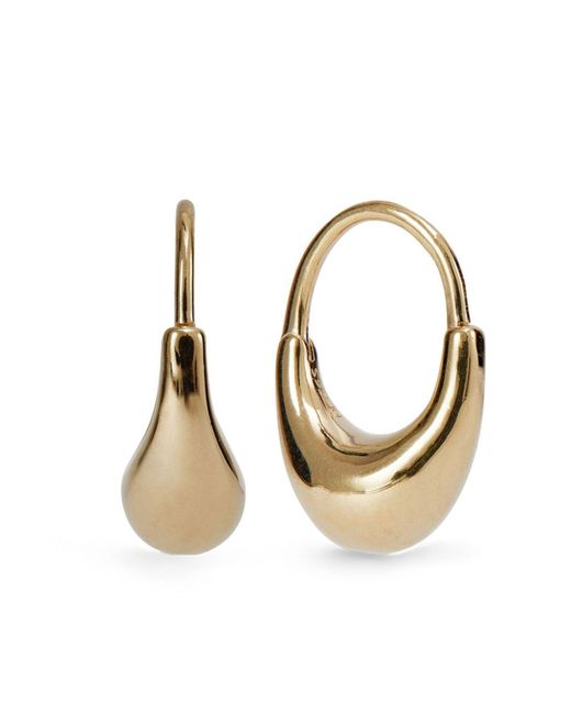 Otiumberg Metallic -tone Roscida Hoop Earrings