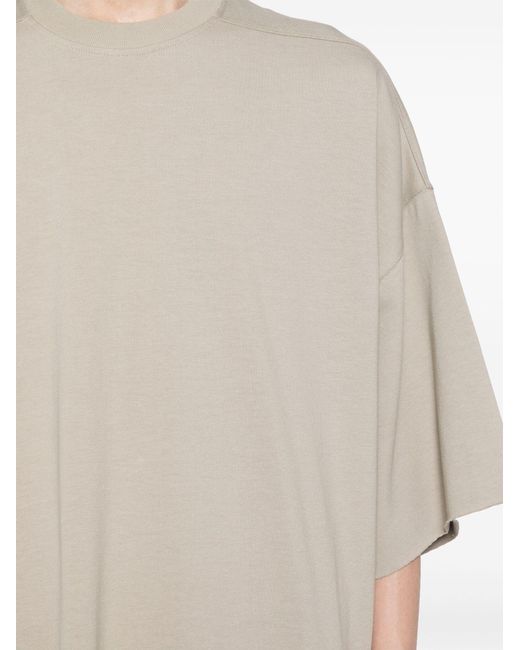 Rick Owens White Tommy T In Pearl Heavy Jersey for men