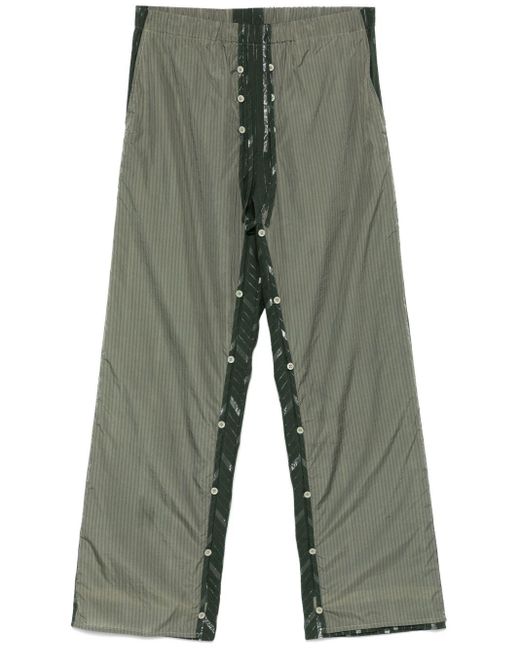 Craig Green Gray Layered Shell Straight Trousers for men