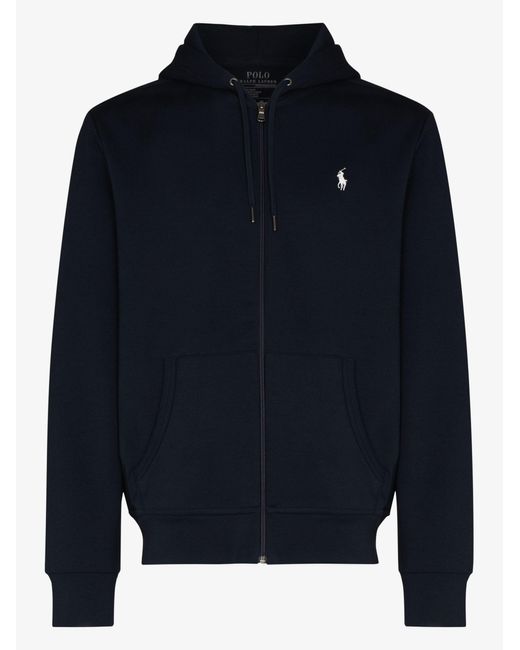 Polo Ralph Lauren Blue Polo Pony Hoodie for men