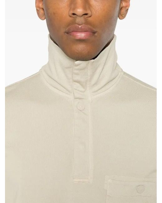 Stone Island Natural Compass-Badge Sweatshirt for men