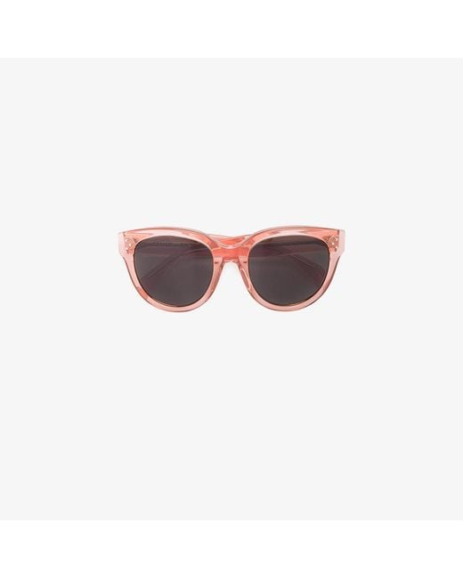 Céline Celine Eyewear Pink Audrey Sunglasses