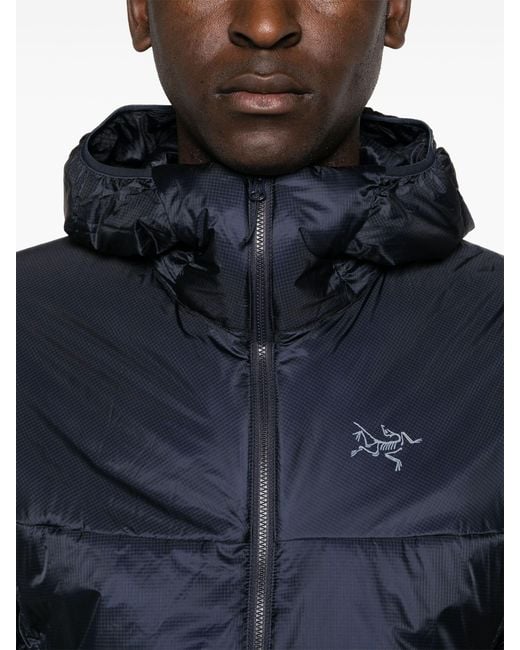 Arc'teryx Blue Nuclei Padded Hooded Jacket for men
