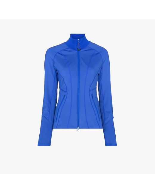 Adidas By Stella McCartney Blue Truepurpose Mid-layer Track Jacket