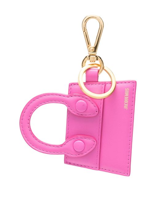 Jacquemus Pink Chiquito Leather Keyring
