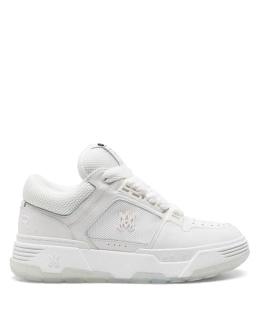 Amiri White Ma-1 Panelled Leather Sneakers for men