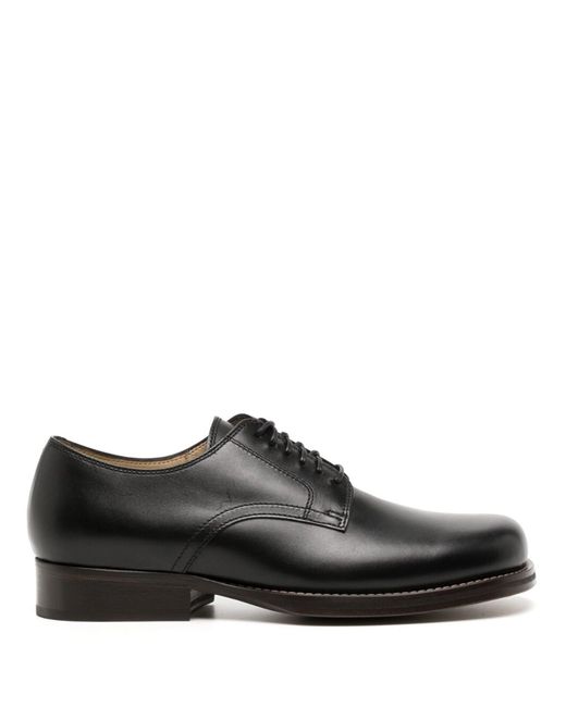 Lemaire Square-toe Derby Shoes in Black for Men | Lyst
