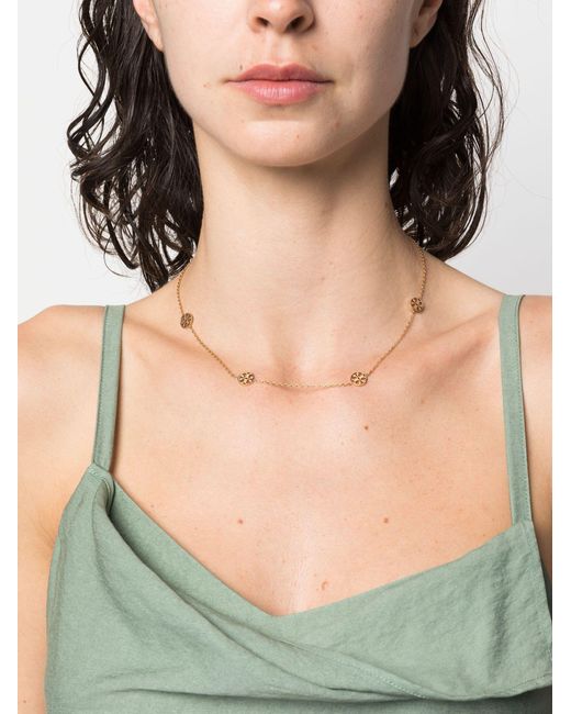 Amazon.com: Tory Burch Women's Miller Stud 5MM Hinge Bracelet, Tory  Gold/Crystal, Medium: Clothing, Shoes & Jewelry