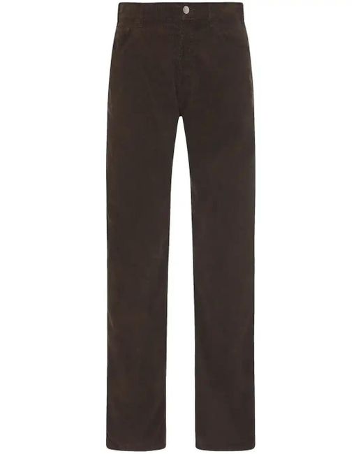 The Row Black Burt Trousers for men