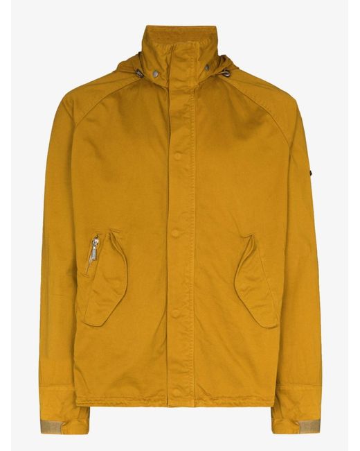 Barbour Yellow Gold Standard Transporter Hooded Jacket - Men's - Cotton for men
