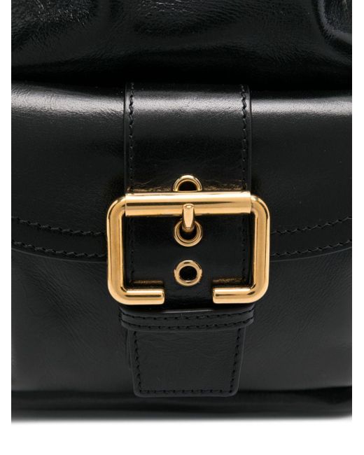 Black bucket shoulder bag 2025