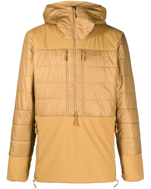 NORRØNA Iofoten Hooded Jacket - Men's - Fabric in Orange for Men | Lyst