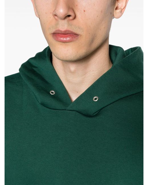 Visvim Green Ultimate Jumbo Cotton Hoodie for men