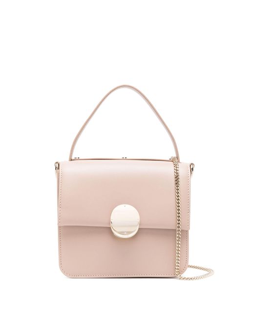 Chloé Pink Neutral Penelope Small Top Handle Bag