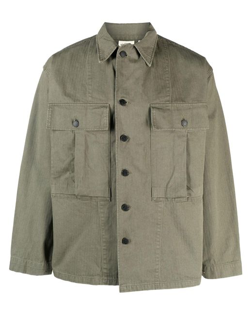 Orslow M-43 Military Jacket - Men's - Cotton in Green for Men | Lyst