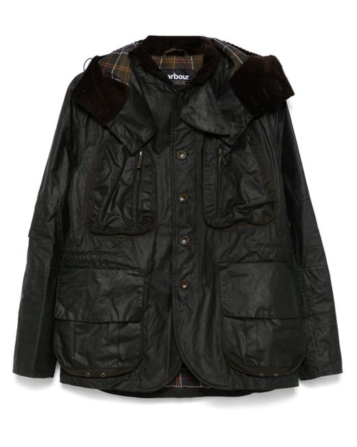 Barbour Black X To Ki To Outland Jacket for men