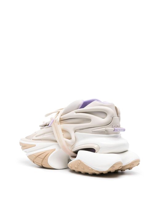 Balmain White 'unicorn' Sneakers,