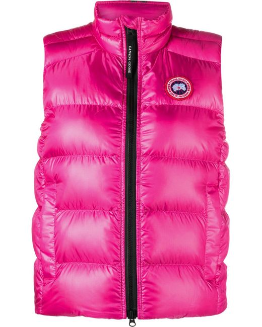 canada goose body warmer pink