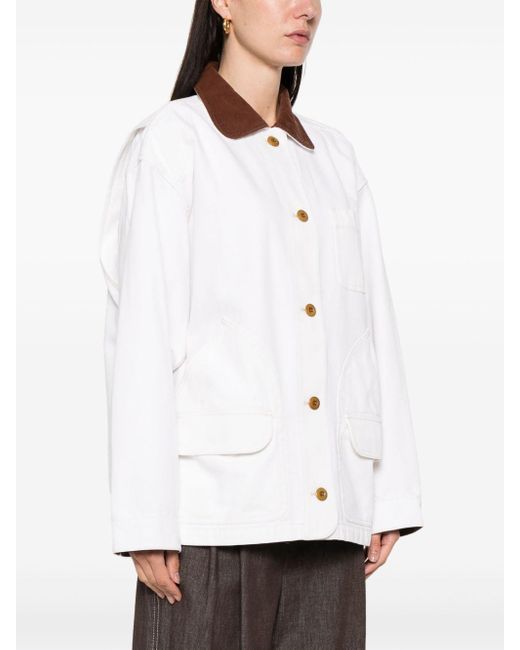 Doen White Pascule Jacket