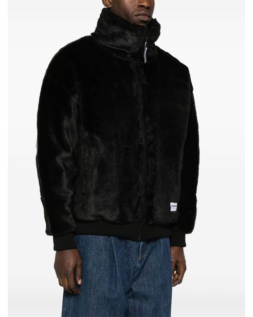 Neighborhood Black Faux-fur Jacket for men