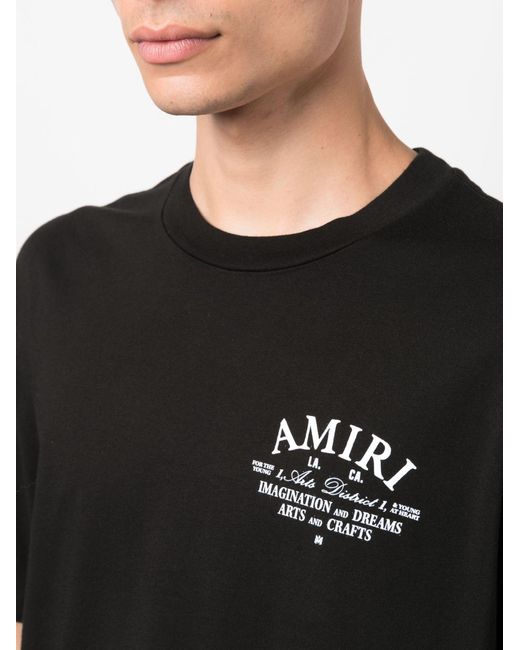 Amiri Black Arts District T-shirt for men