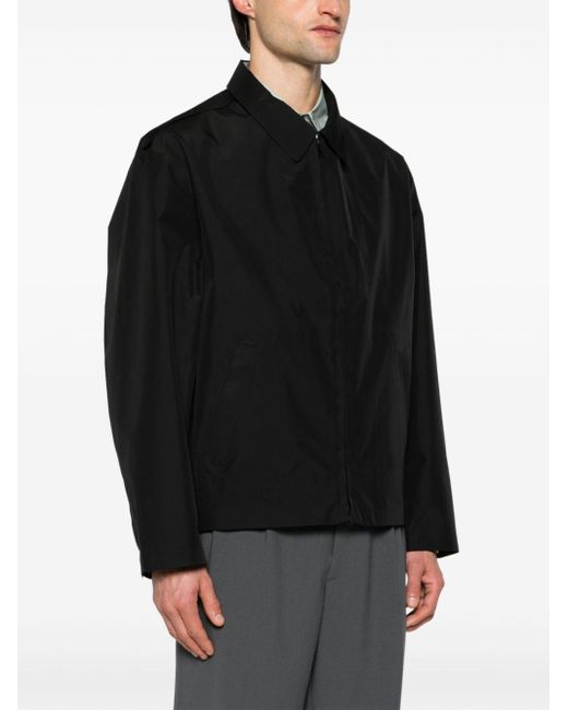 Y-3 Black Gore-Tex Zip-Up Jacket