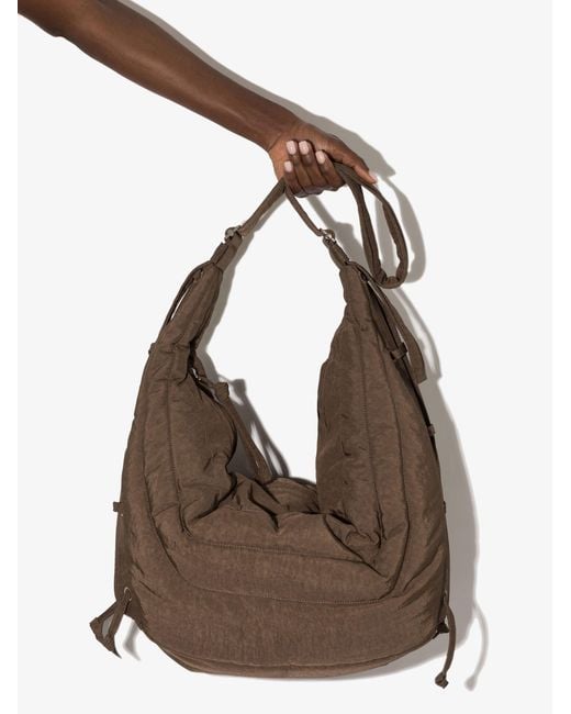 Lemaire Soft Canvas Cross Body Bag in Brown Lyst UK