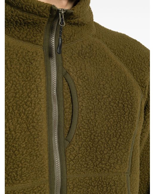 Snow Peak Green Boa Thermal Fleece Jacket - Men's - Polyester/spandex/elastane for men