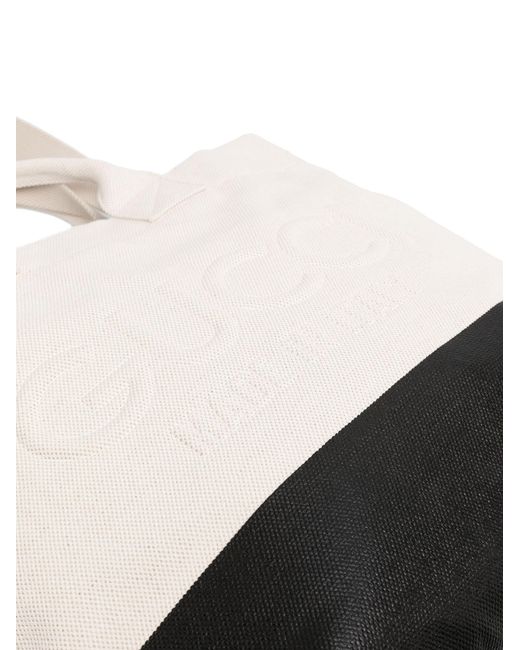 Gucci White Two-tone Canvas Tote Bag - Men's - Canvas for men