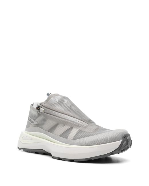 Salomon White Odyssey Elmt Advanced Clear Sneakers - Unisex - Fabric/rubber