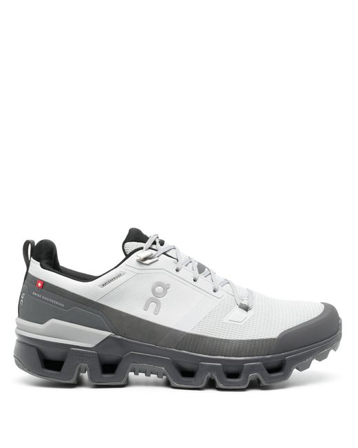 On Running Cloudwander Waterproof Hiking Shoes in White for Men | Lyst