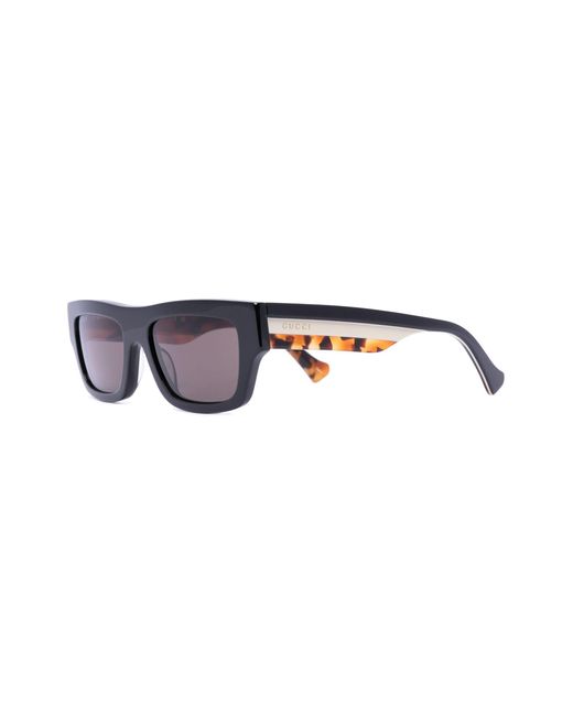 Gucci Square-frame Sunglasses in Blue for Men | Lyst UK