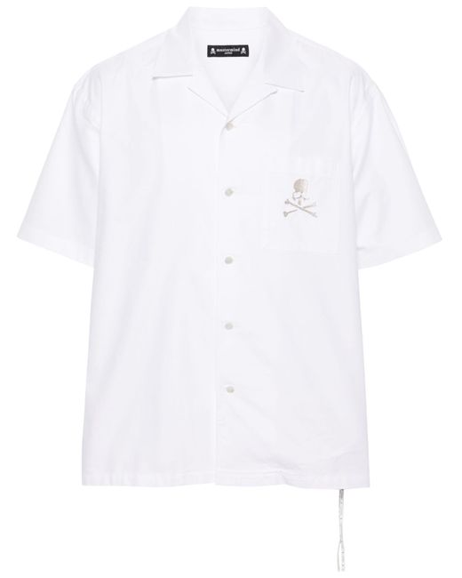 Mastermind Japan White Skull-print Short-sleeve T-shirt for men