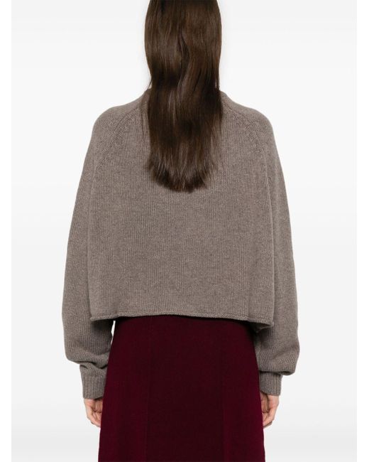 Lisa Yang Brown Karine Sweater