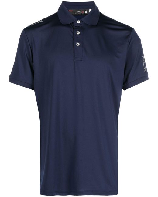 RLX Ralph Lauren Clarus Logo Polo Shirt in Blue for Men | Lyst