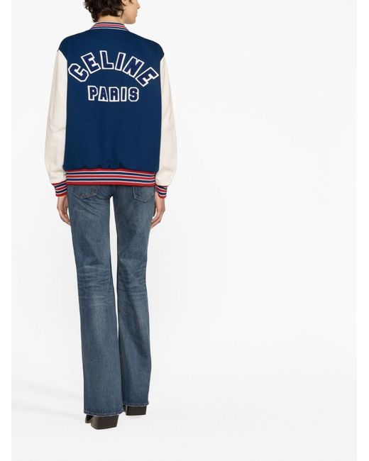 Céline Blue Low-rise Flared Jeans