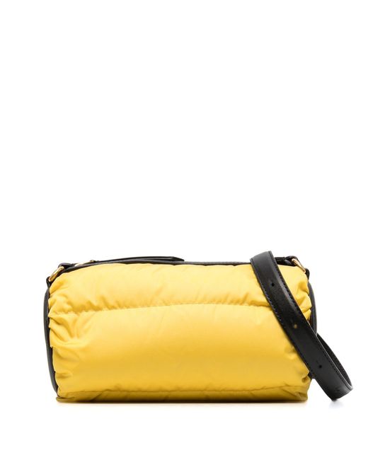 Moncler Keoni Padded Cross Body Bag in Yellow Lyst