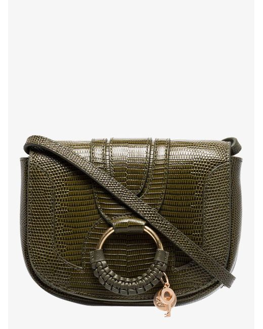 chloe green purse